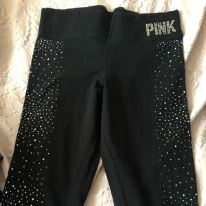 Pink leggings with diamonds 💎 🙌🏼